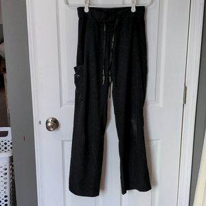 Black Med couture scrub pants. Small